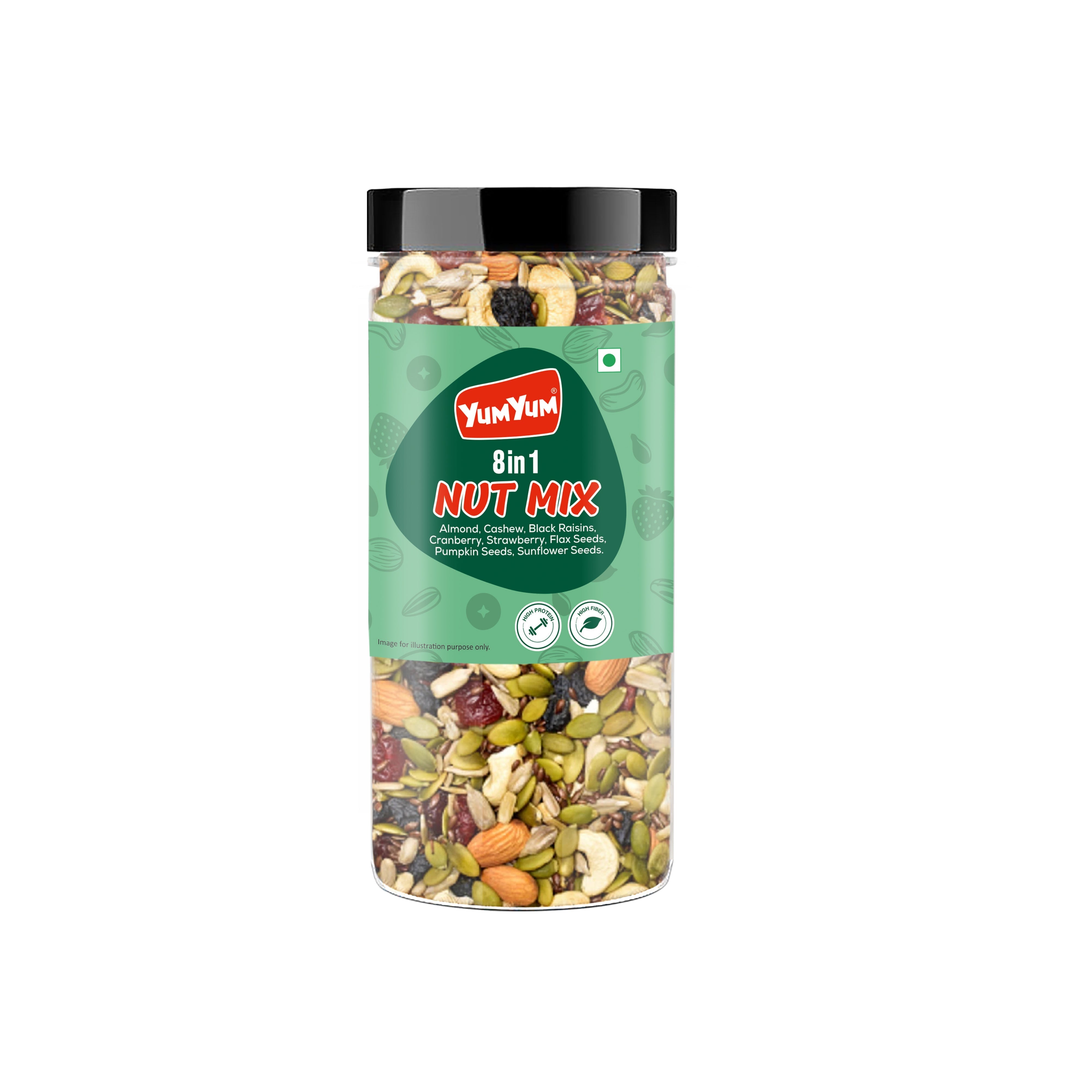 Yum Yum 8 In 1 Nut Mix Jar - Dista