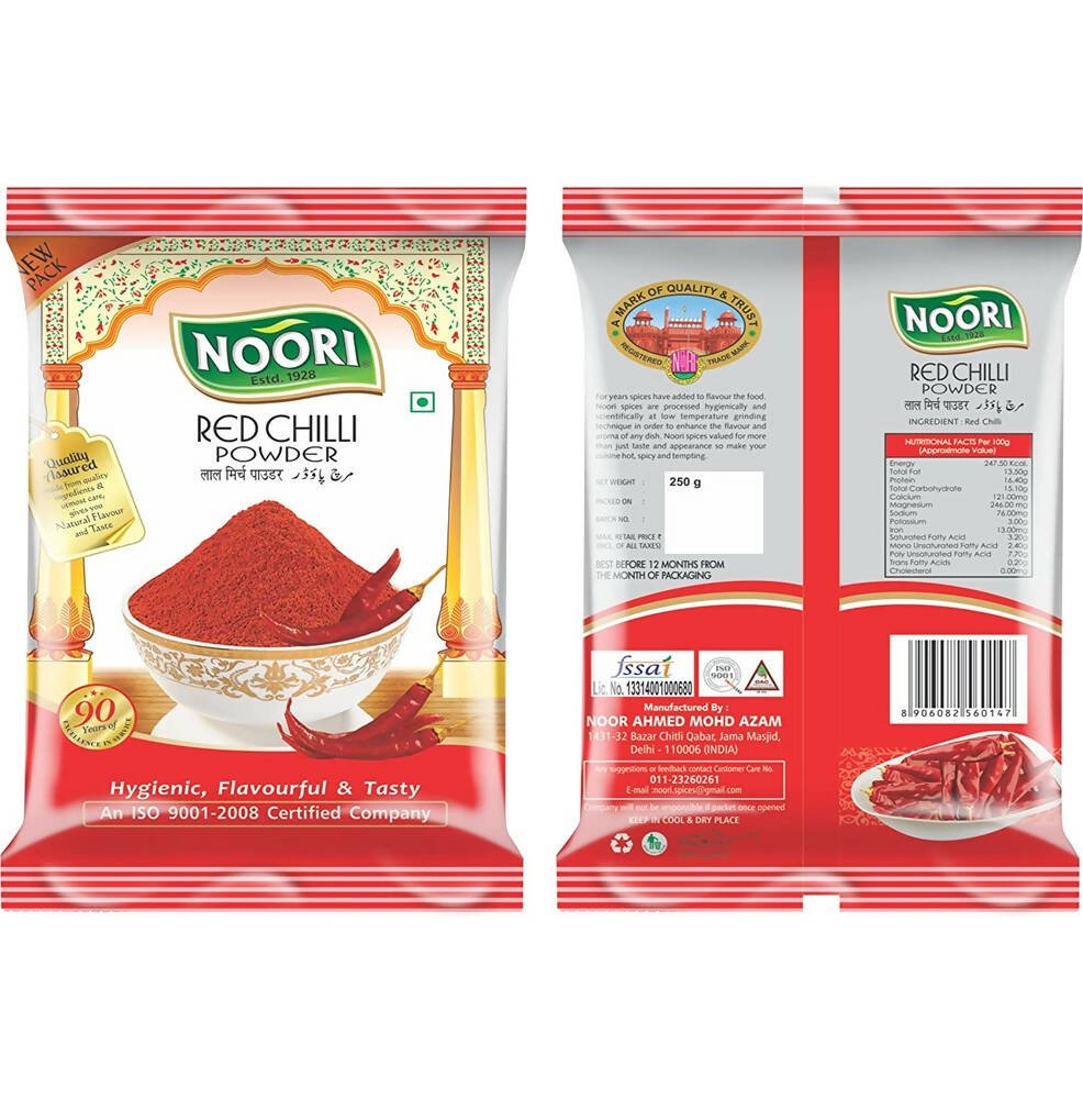 Noori Red Chilli Powder - Safuron