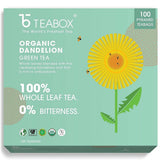 Teabox Organic Dandelion Green Tea Bags Teabox