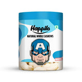 Happilo Natural Whole Cashews-Marvel Captain America Edition - Safuron