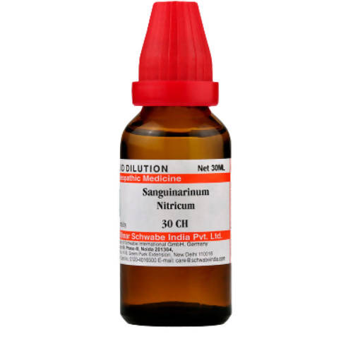 Dr. Willmar Schwabe India Sanguinarinum Nitricum Dilution - Safuron Naturals