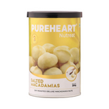 Pureheart Nutreat Salted Macadamia|Premium Dry Roasted Macadamia Nuts - Safuron