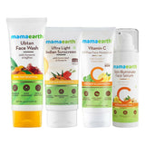 Mamaearth CSMS (Cleanser, Serum, Moisturizer, Sunscreen) Combo - Safuron