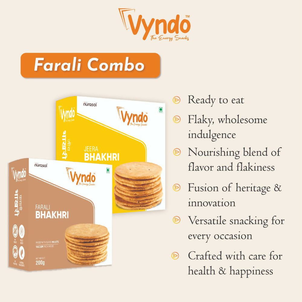 Vyndo Farali Bhakhri Combo Vyndo