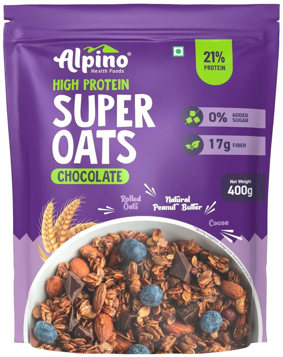 Alpino High Protein Super Rolled Oats Chocolate Alpino