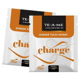 TE-A-ME Charge Ginger Tulsi Honey Herbal Infusion Tea Bags TE-A-ME