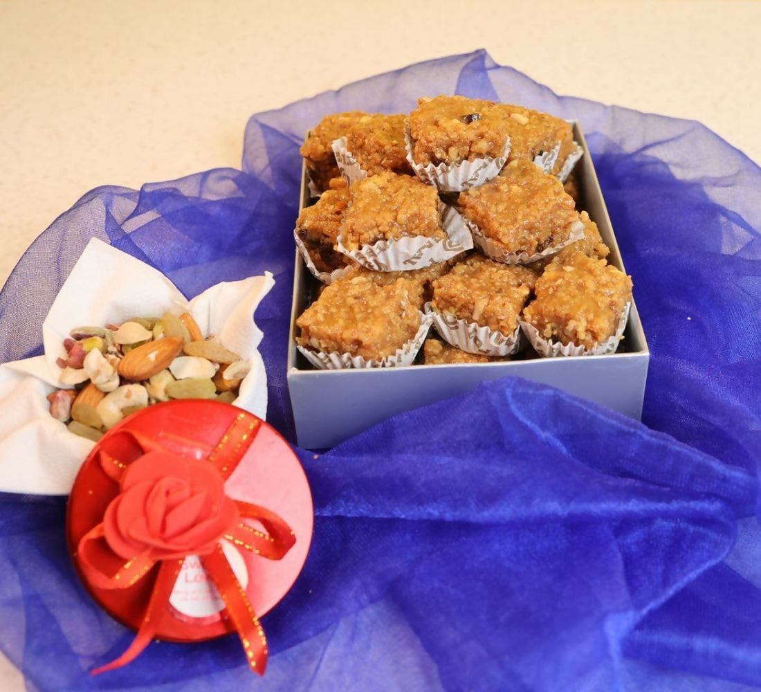 Pothgaal Sweets Dryfruit Kalakand Pothgaal Sweets