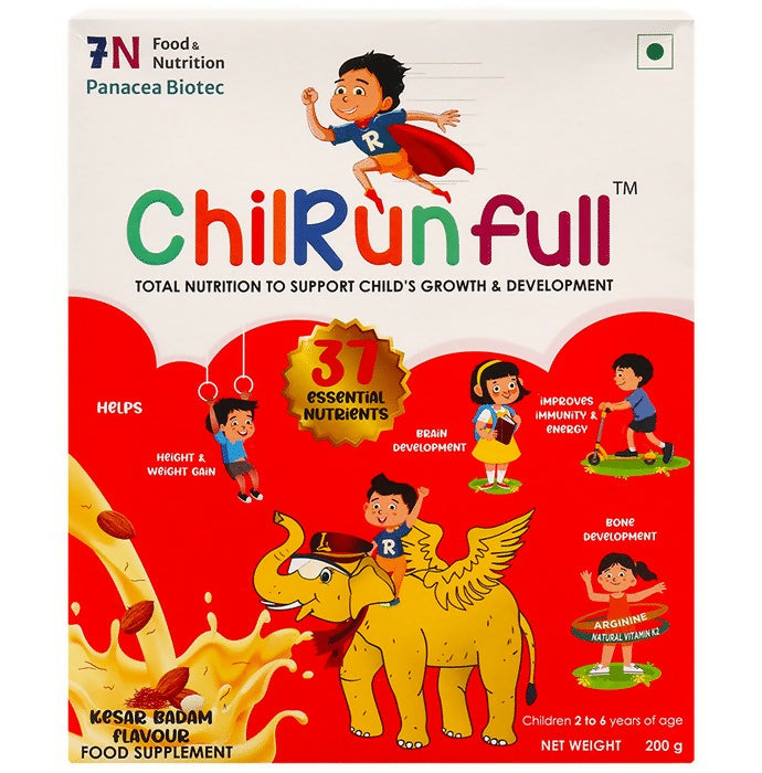 Chilrun 2+ Drink For Children’s Growth and Development Kesar Badam Chilrun