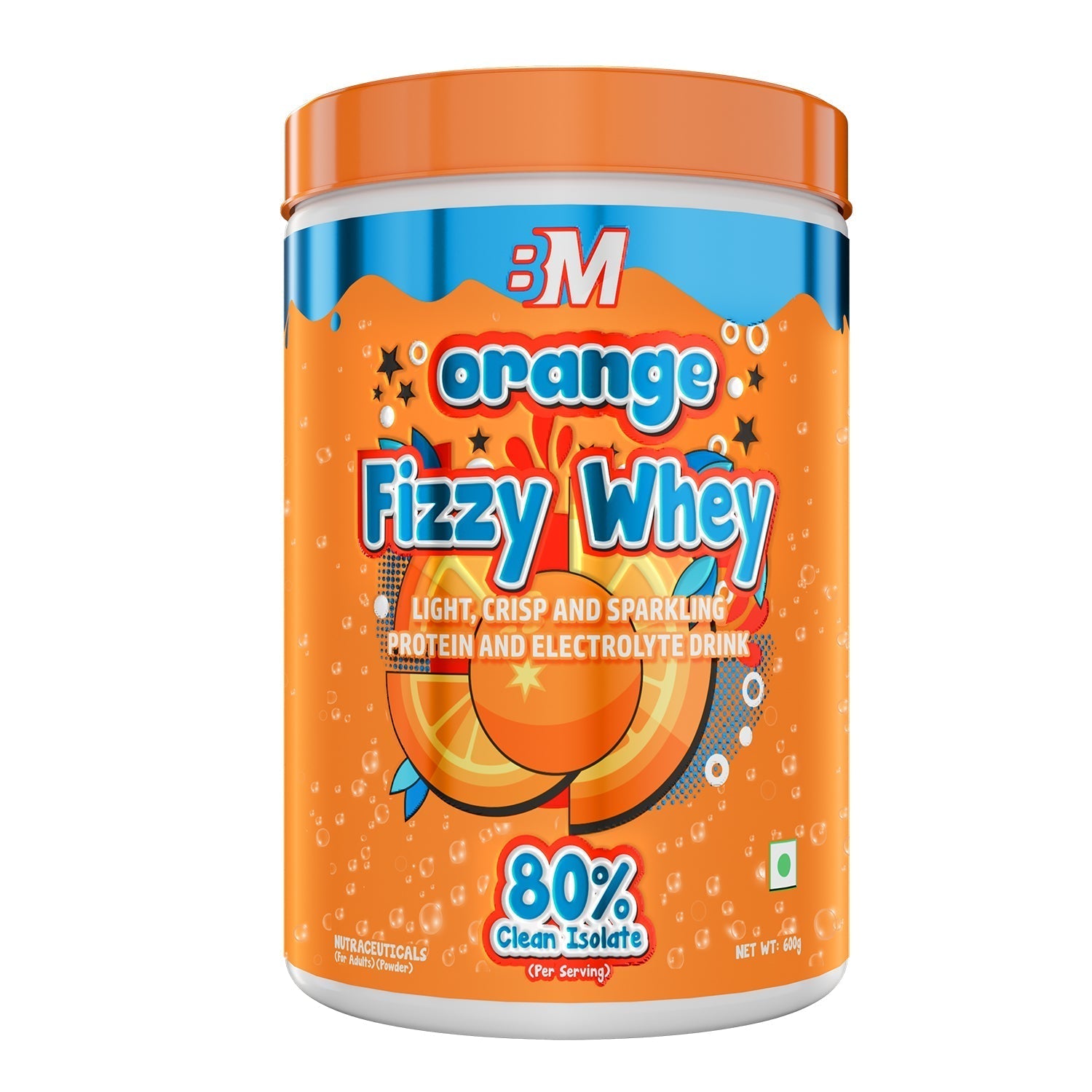 Big Muscles Nutrition Fizzy Whey & Shaker Combo Big Muscles Nutrition