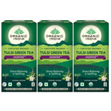 Organic India Tulsi Green Tea Jasmine 25 Tea Bags - Safuron