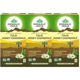 Organic India Tulsi Honey Chamomile 25 Tea Bags - Safuron