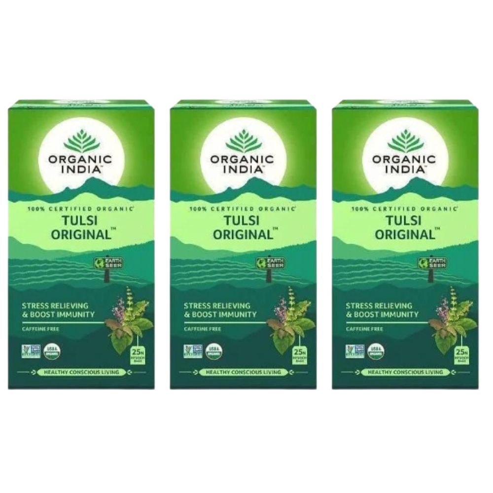 Organic India Tulsi Original 25 Tea Bags - Safuron