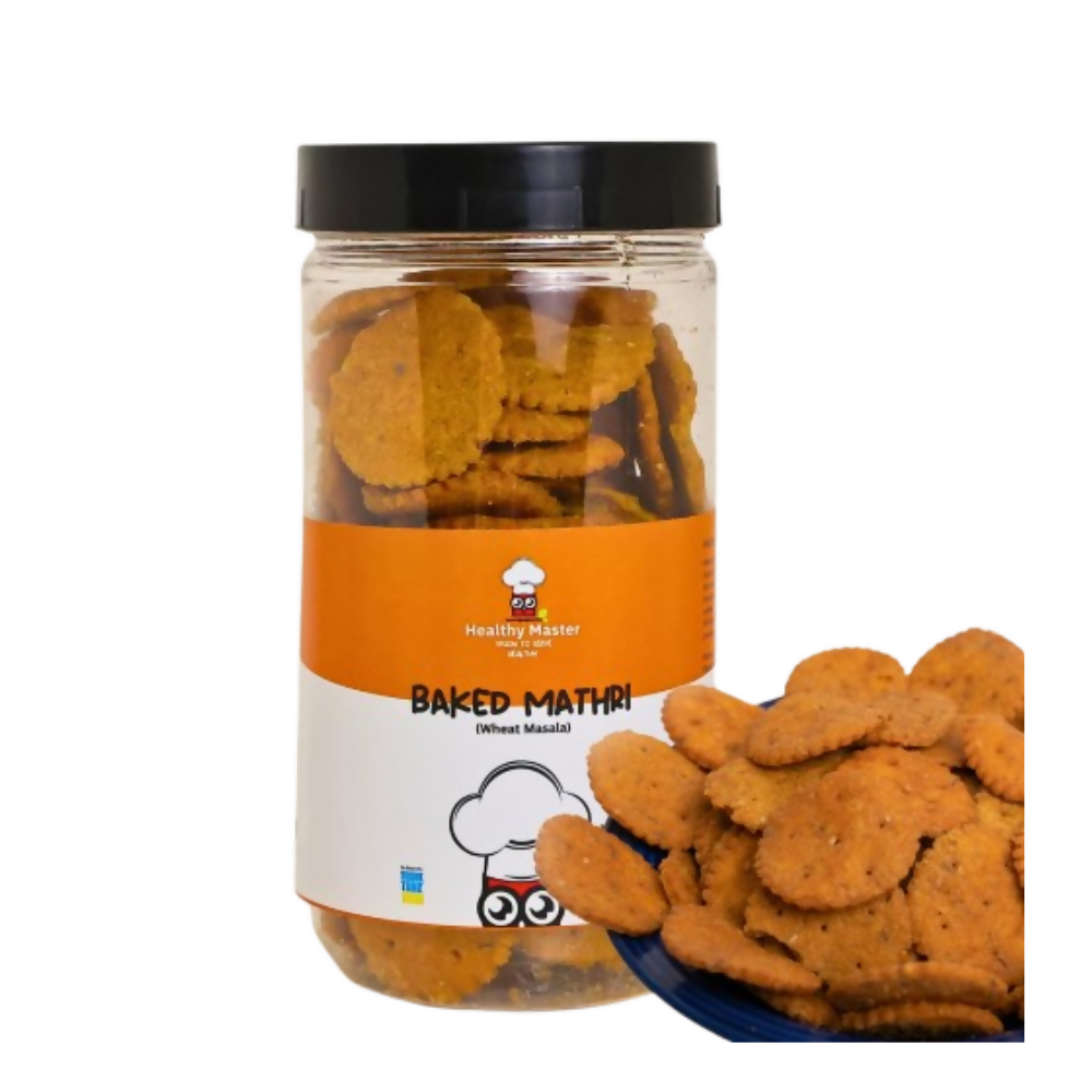 Healthy Master Baked Wheat Masala Mathri Diabetic Friendly Snacks Healthy Master
