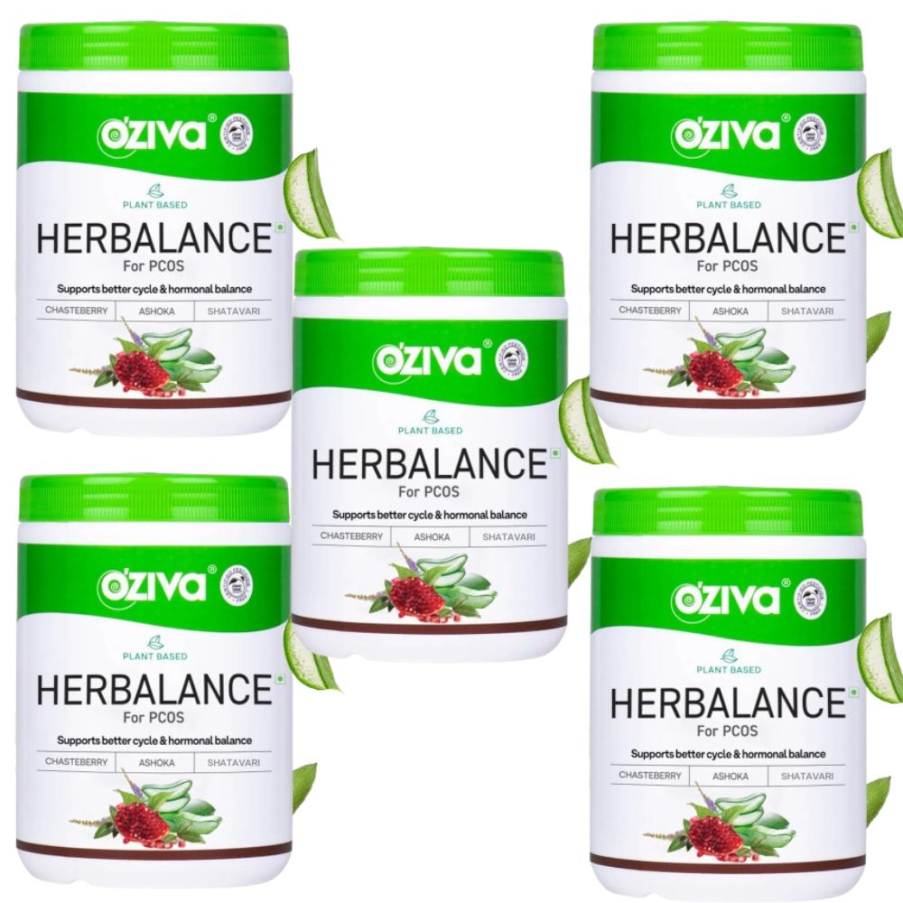 OZiva Plant Based Herbalance For Pcos - Safuron