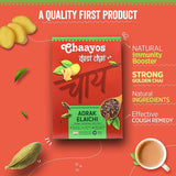 Chaayos Adrak Elaichi Tea Powder (Ginger & Cardamom) Chaayos