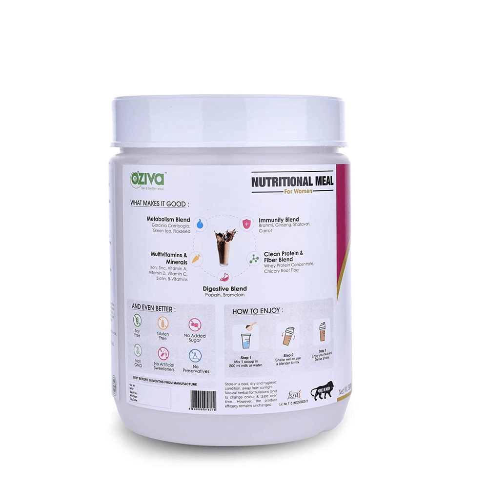 OZiva Nutritional Meal For Women OZiva