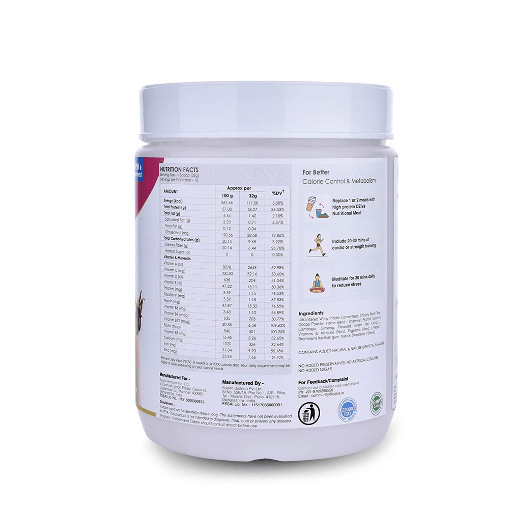 OZiva Nutritional Meal For Women OZiva