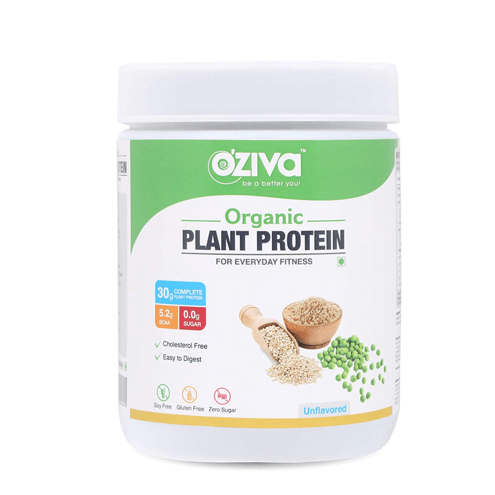 OZiva Organic Plant Protein For Everyday Fitness OZiva