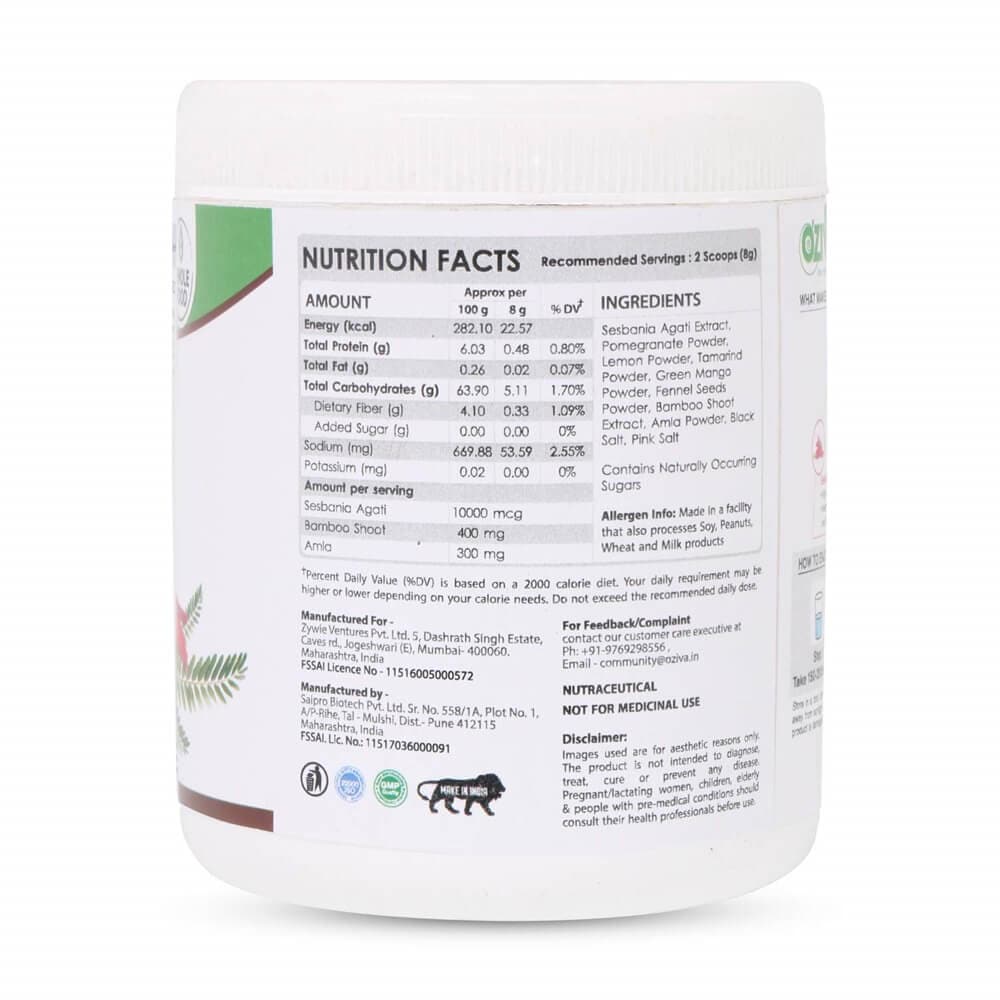 OZiva Plant Based Biotin (10,000+ mcg) OZiva