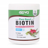 OZiva Plant Based Biotin (10,000+ mcg) OZiva