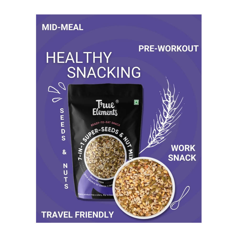 True Elements 7 in 1 Super Seeds & Nut Mix True Elements
