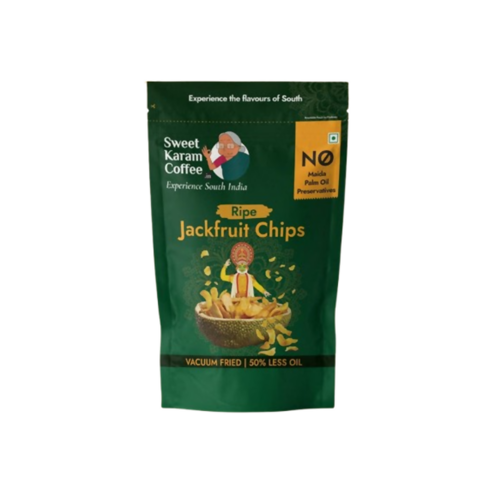 Sweet Karam Coffee Ripe Jackfruit Chips - Vacuum Fried - Safuron