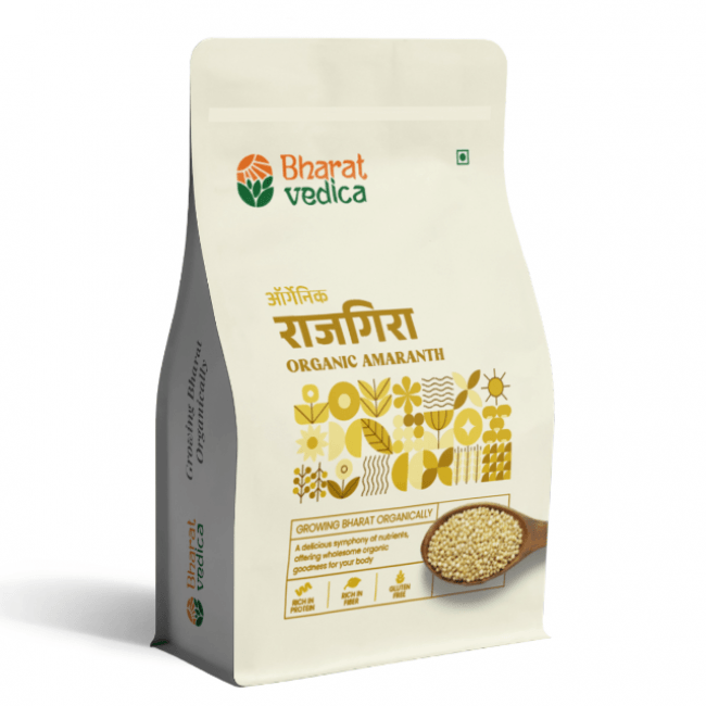 Bharat Vedica Organic Amaranth - Organic Rajgira - Safuron