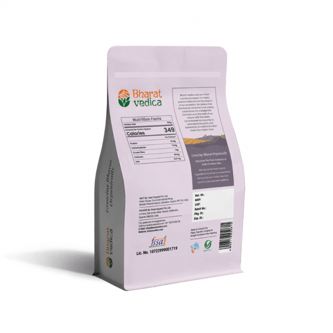 Bharat Vedica Organic Sorghum Millet - Organic Jowar Bharat Vedica