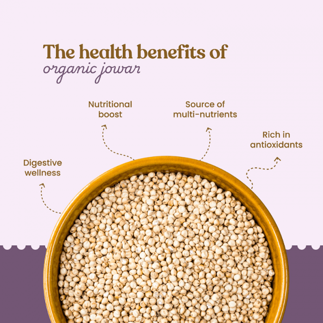 Bharat Vedica Organic Sorghum Millet - Organic Jowar Bharat Vedica