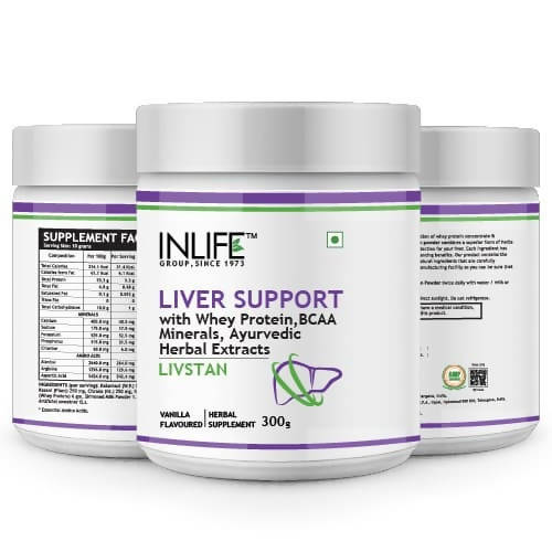 Inlife Liver Support Protein Powder Vanilla Flavour Inlife