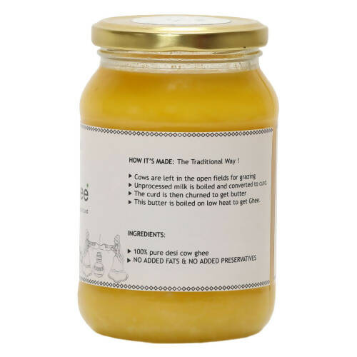 Haritha Herbals Desi Cow Ghee | Desi Ghee | Homemade Pure Cow Ghee | Authentic Ghee Haritha Herbals