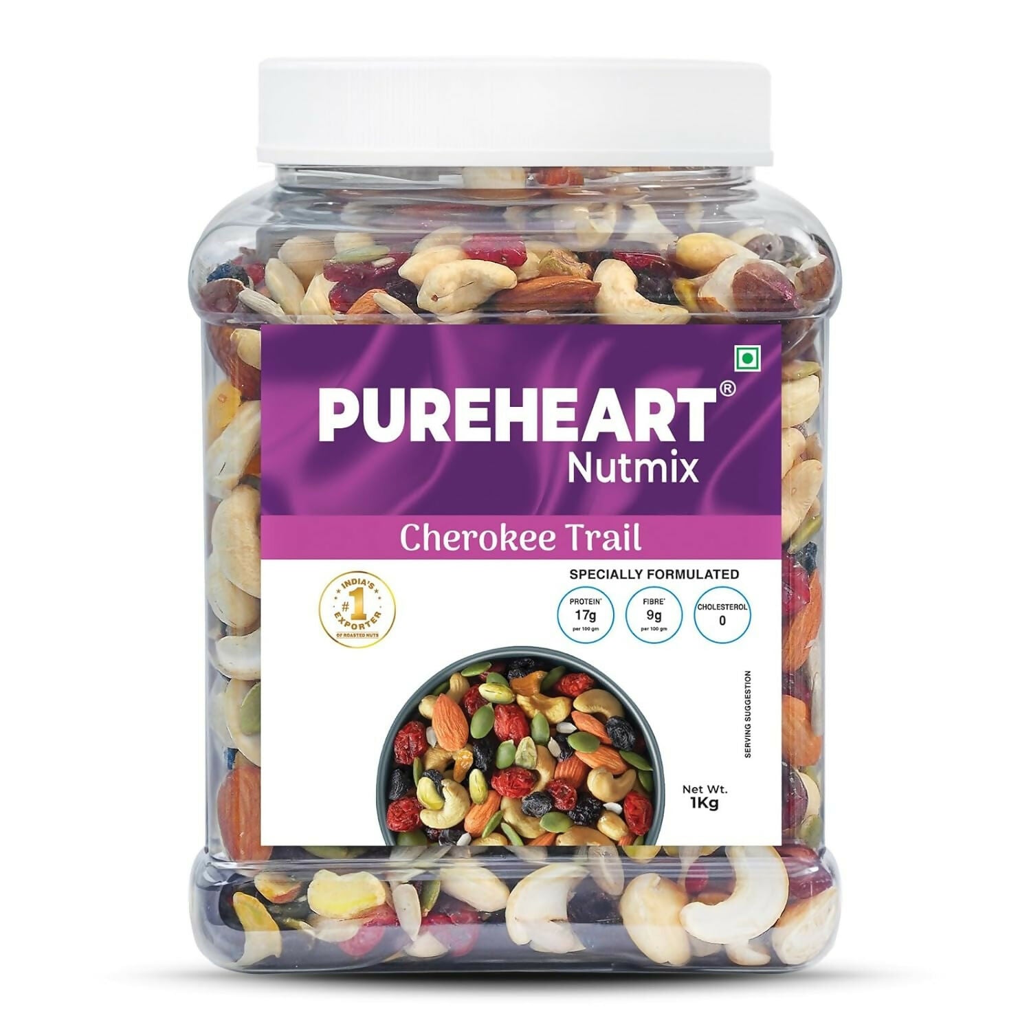 Pureheart Nutmix Cherokee Premium Trail Mix - Safuron