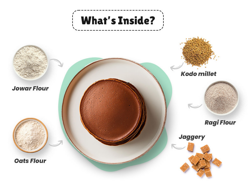 Little Joys Millet Pancake Mix + Protein Milkshake Little Joys
