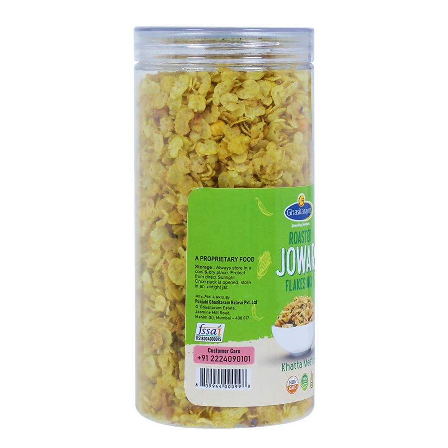 Punjabi Ghasitaram Halwai Jowar Flakes Mix Khatta Meetha Punjabi Ghasitaram Halwai