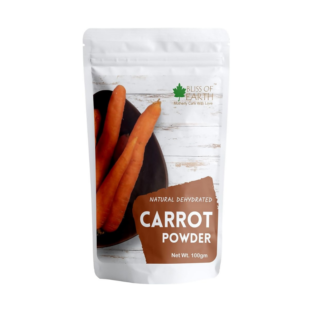 Bliss of Earth Natural Dehydrated Carrot Powder Bliss of Earth