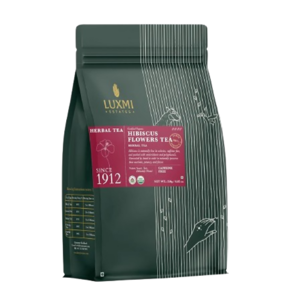 Luxmi Estates Organic Hibiscus Flower Loose Tea Luxmi Estates
