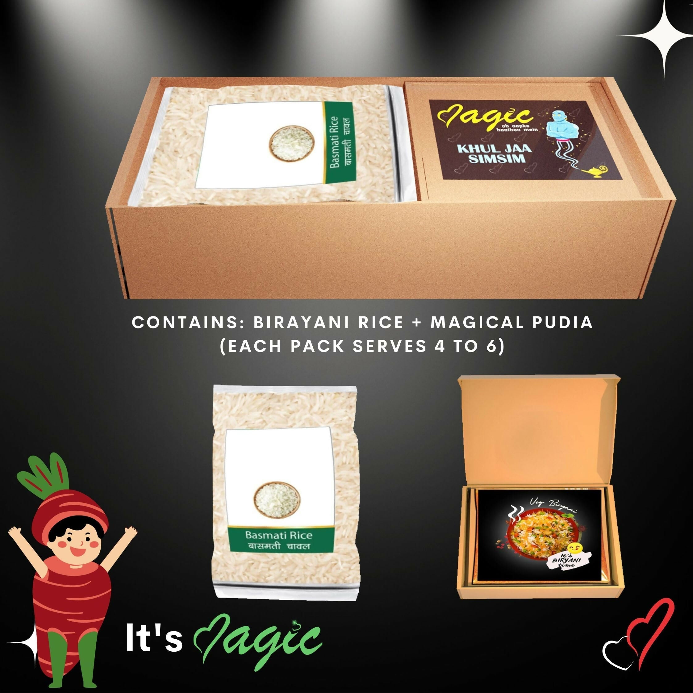 Sanskriti Magic Masala Bombay Biryani All-in-One Kit Sanskriti Magic Masala