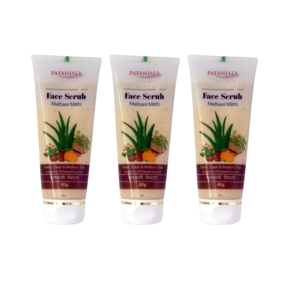 Patanjali Saundarya Multani Mitti Face Scrub - safuroncart