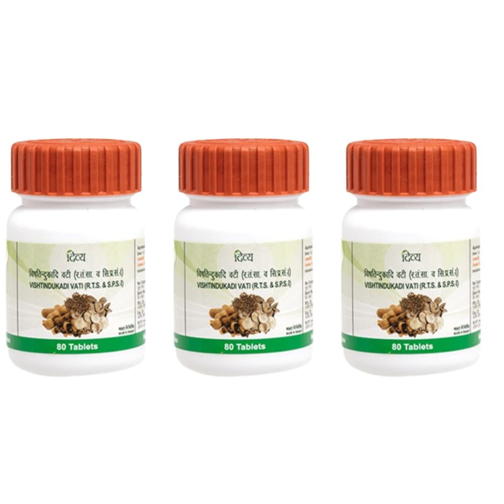 Patanjali Vishtindukadi Vati (80 Tabs) - safuroncart