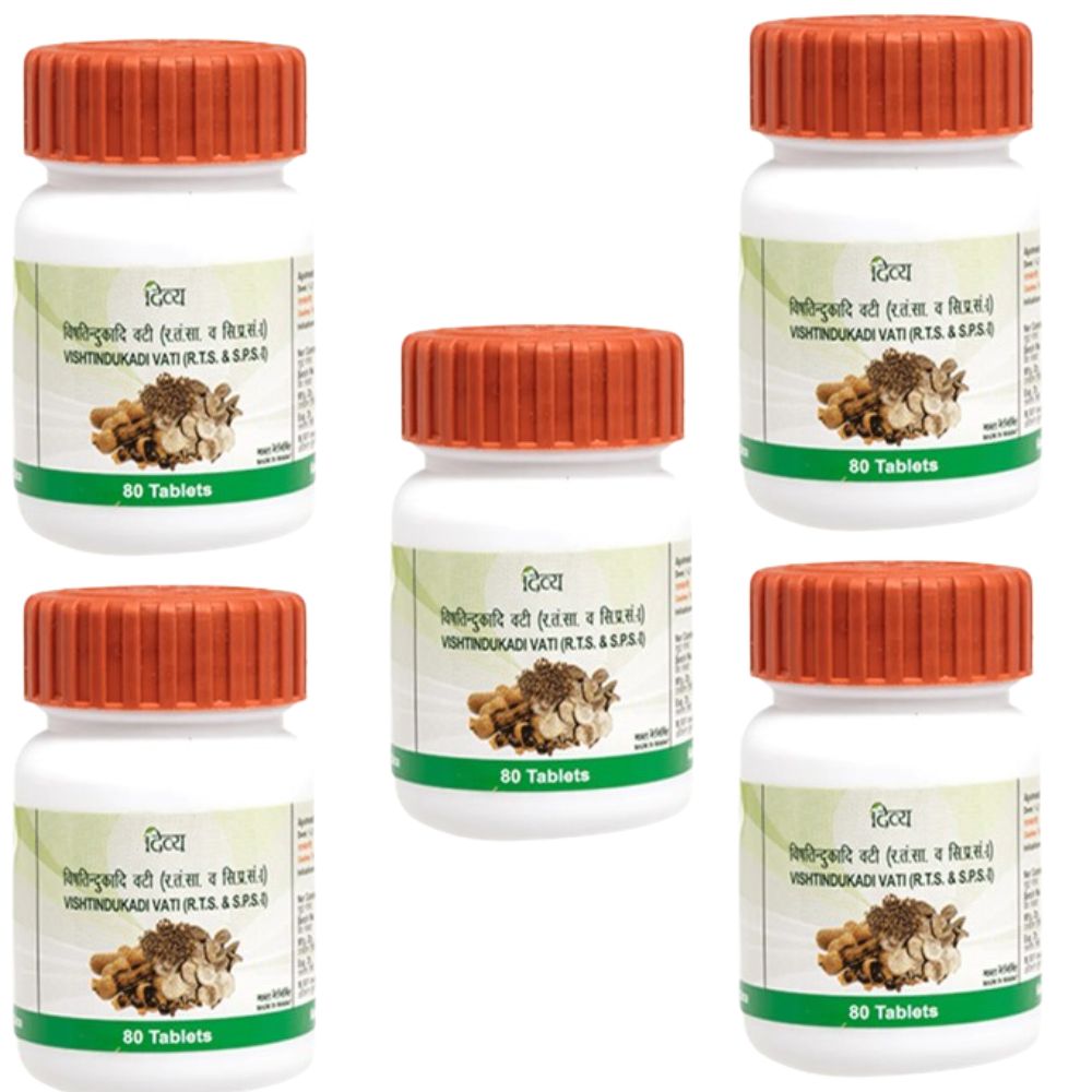 Patanjali Vishtindukadi Vati (80 Tabs) - safuroncart