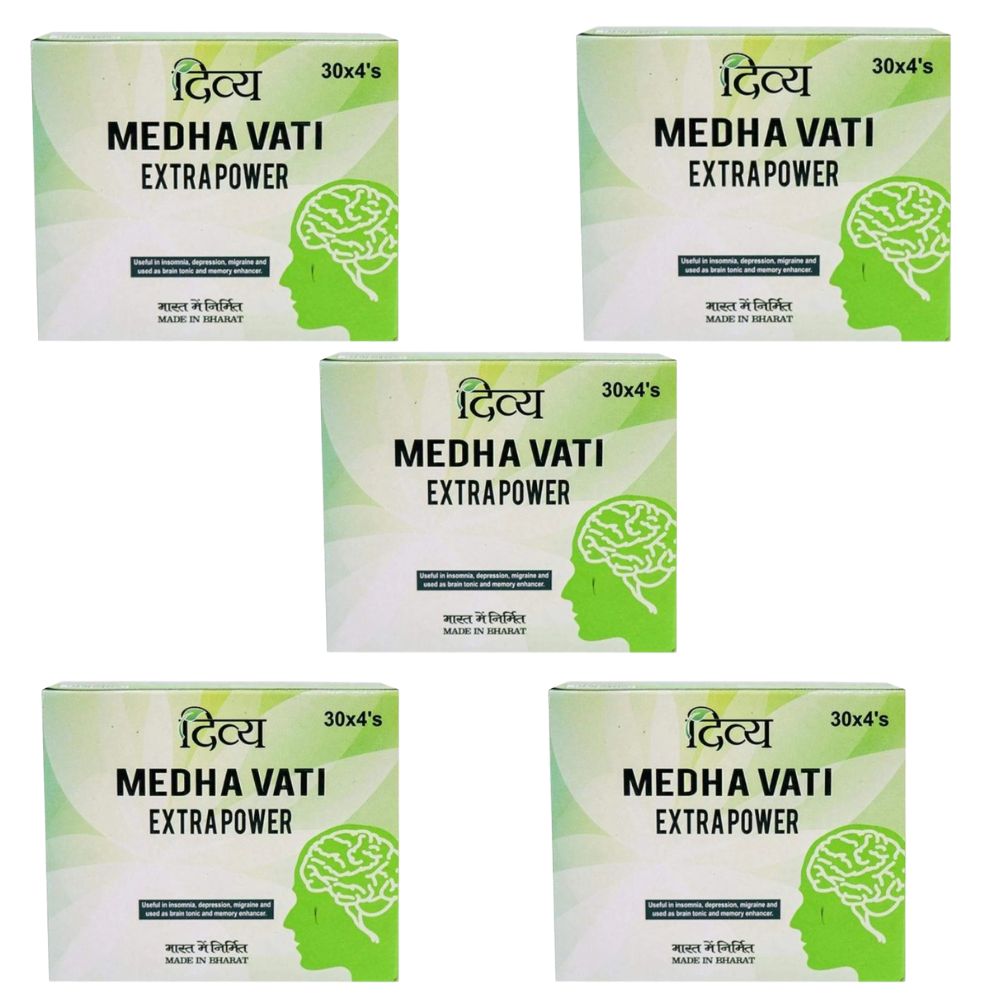Patanjali Divya Medha Vati Extra Power - safuroncart