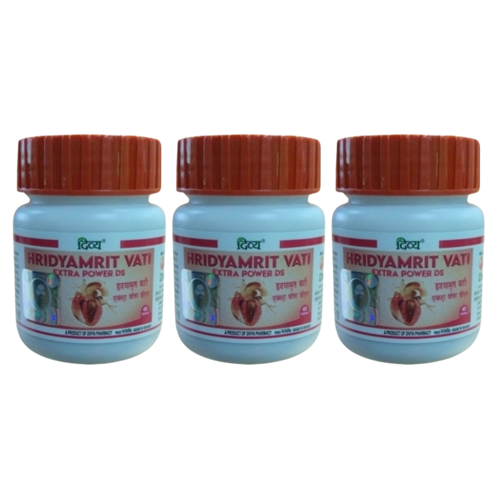 Patanjali Divya Hridyamrit Vati Extra Power - safuroncart