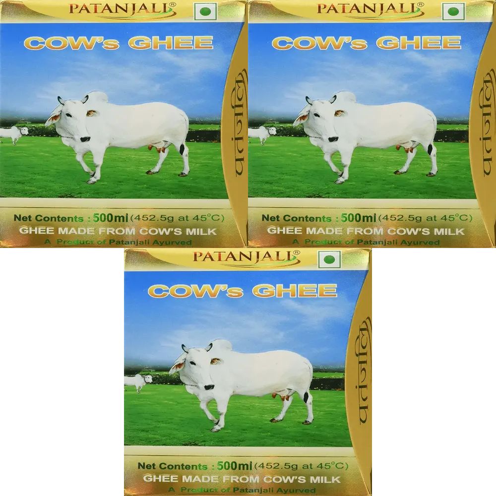 Patanjali Cow's Ghee | Desi Ghee, Aiding Digestion, and Boosting Energy - safuroncart