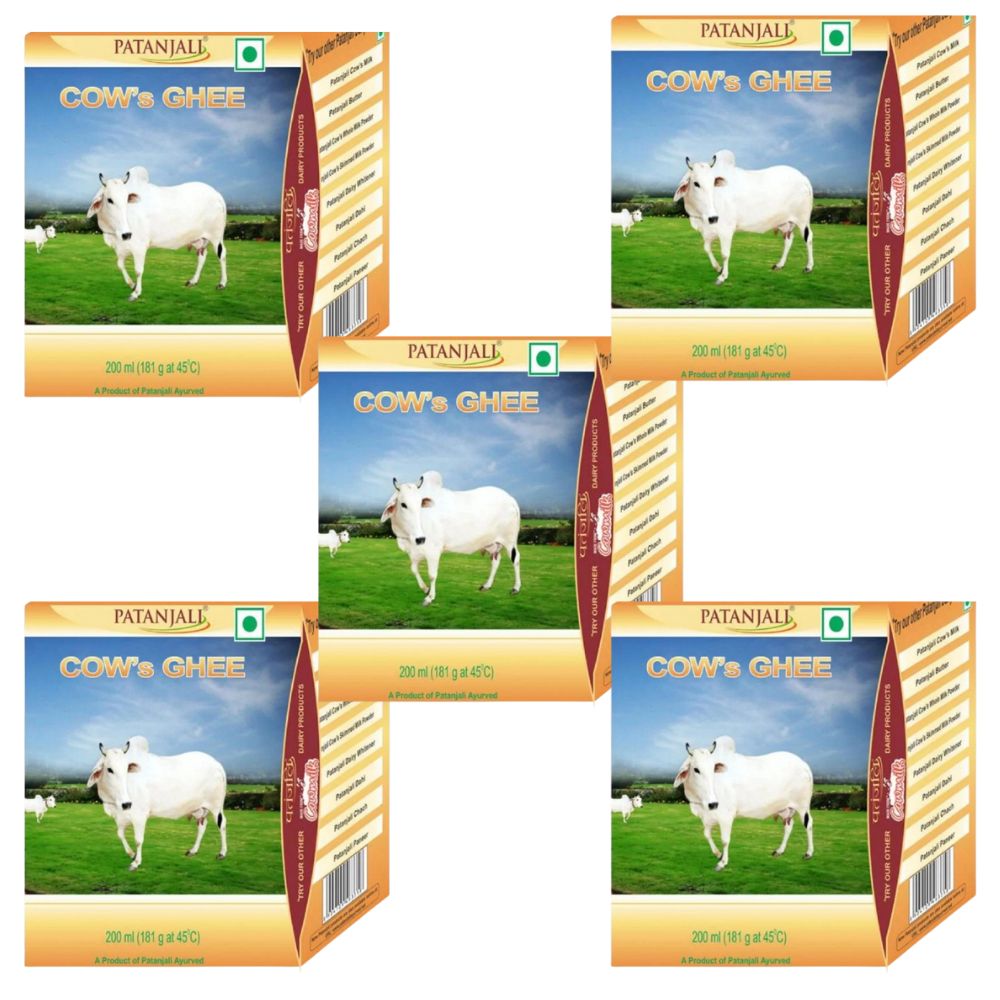 Patanjali Cow's Ghee | Desi Ghee, Aiding Digestion, and Boosting Energy - safuroncart