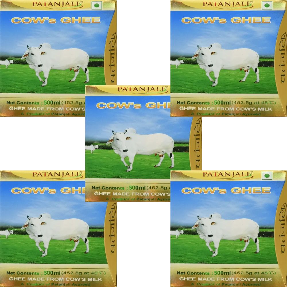 Patanjali Cow's Ghee | Desi Ghee, Aiding Digestion, and Boosting Energy - safuroncart