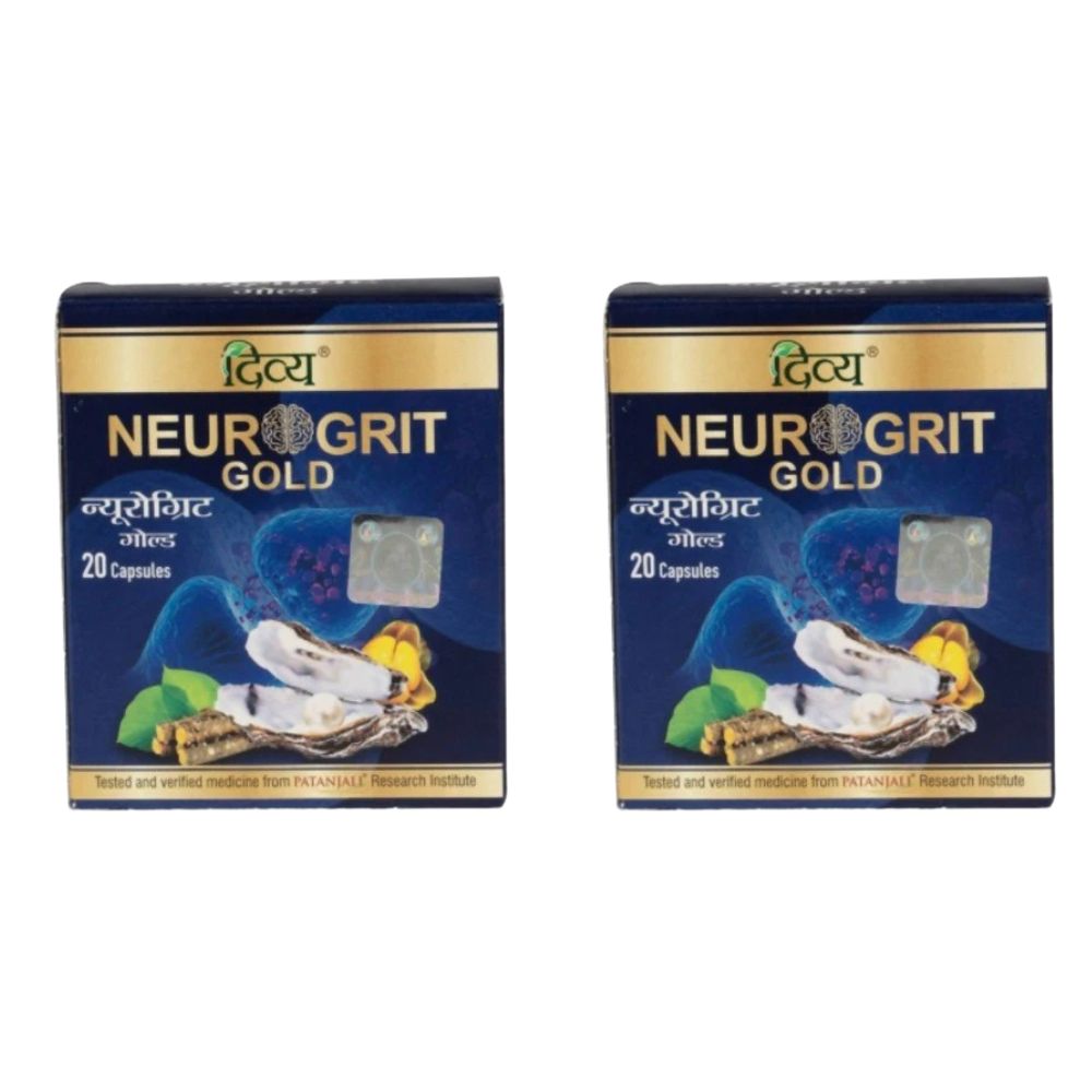 Patanjali Divya Neurogrit Gold Capsule - safuroncart