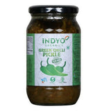 Indyo Organics Green Chilli Pickle - Safuron