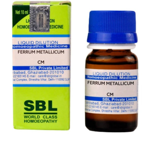 SBL Homeopathy Ferrum Metallicum Dilution - Safuron
