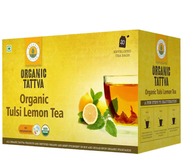 Organic Tattva Tulsi Lemon Tea Organic Tattva