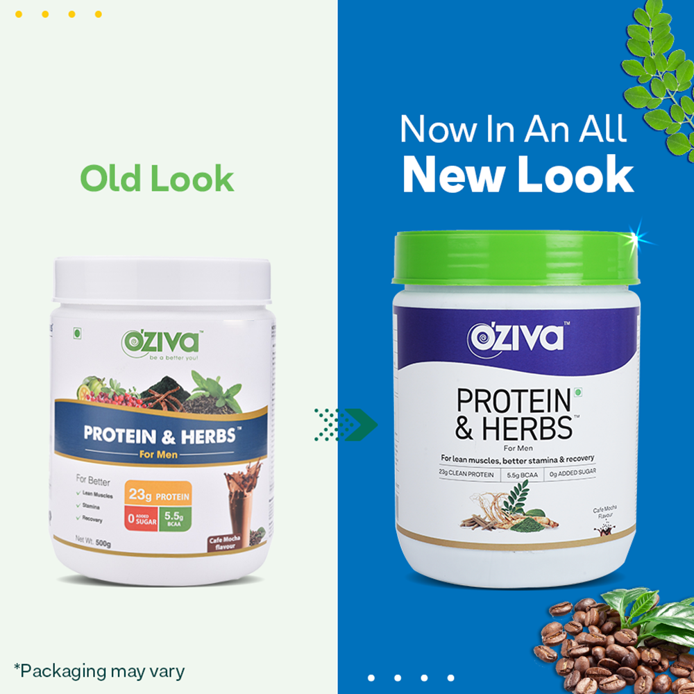 OZiva Protein & Herbs for Men OZiva
